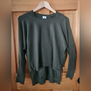Cabi 2 piece  Medium Green sweater
